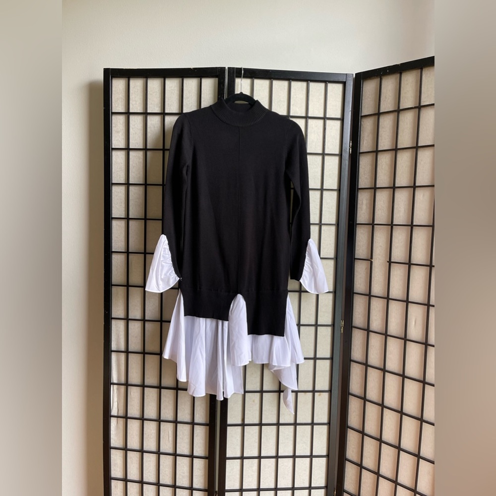 Dress Black and White